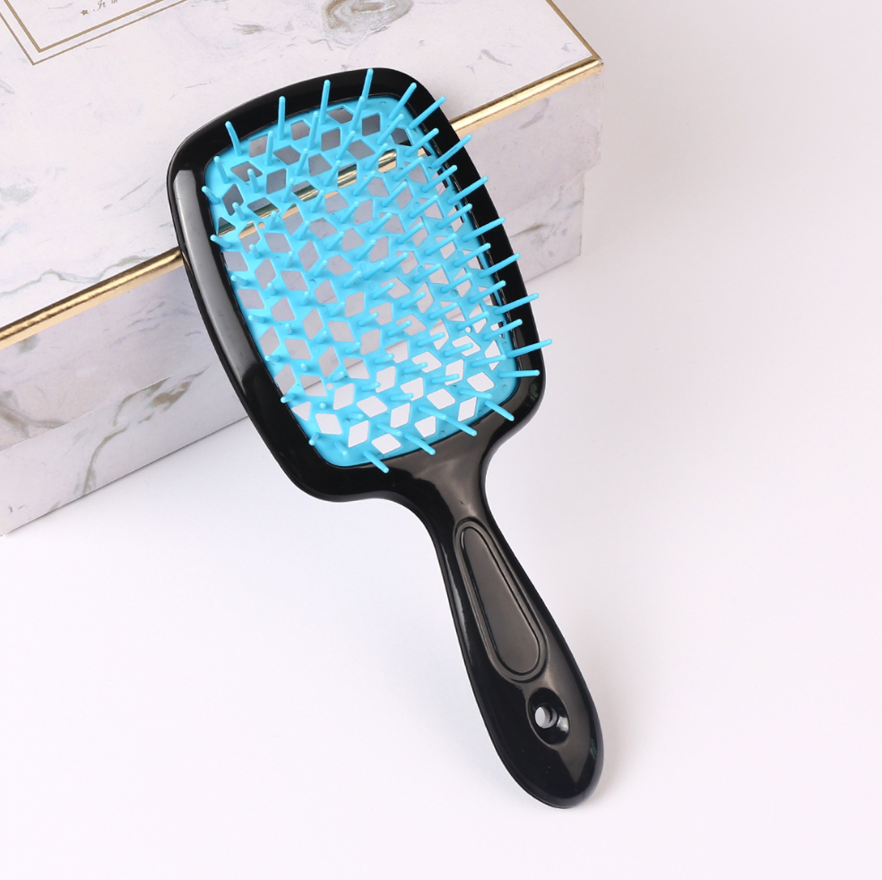 XO Fashion - Vente Peigne/brosse à cheveux - Peigne à démêler le cuir chevelu à dents larges et moelleuses HCC0015