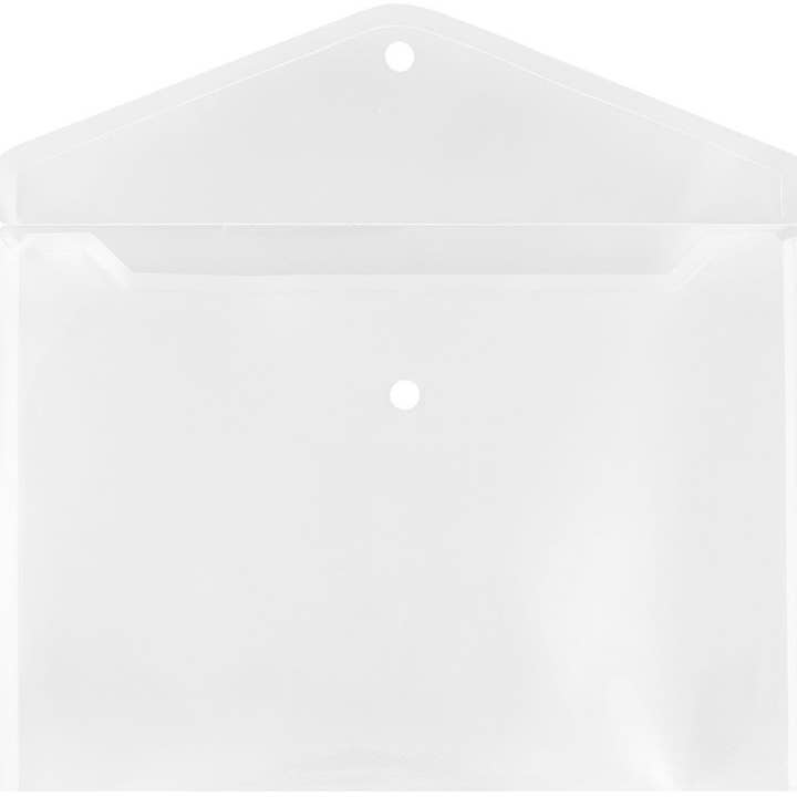 JAM PAPER - Wholesale Envelopes - Plastic Envelopes with Snap Closure, Letter Booklet, 12-Pack1