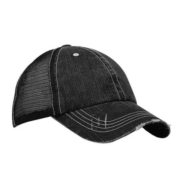 The Hometown Company - Wholesale Trucker Hat - Women's - Wifey Leather Patch Hat