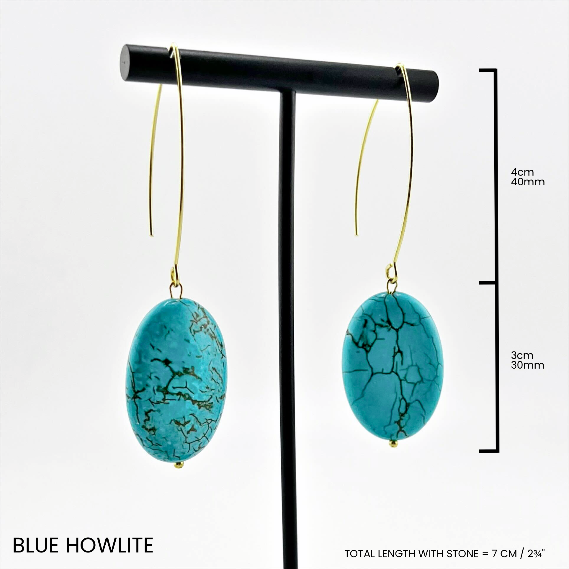 Katia Designs - Vendita all'ingrosso Orecchini pendenti - Orecchini pendenti con grandi pietre10