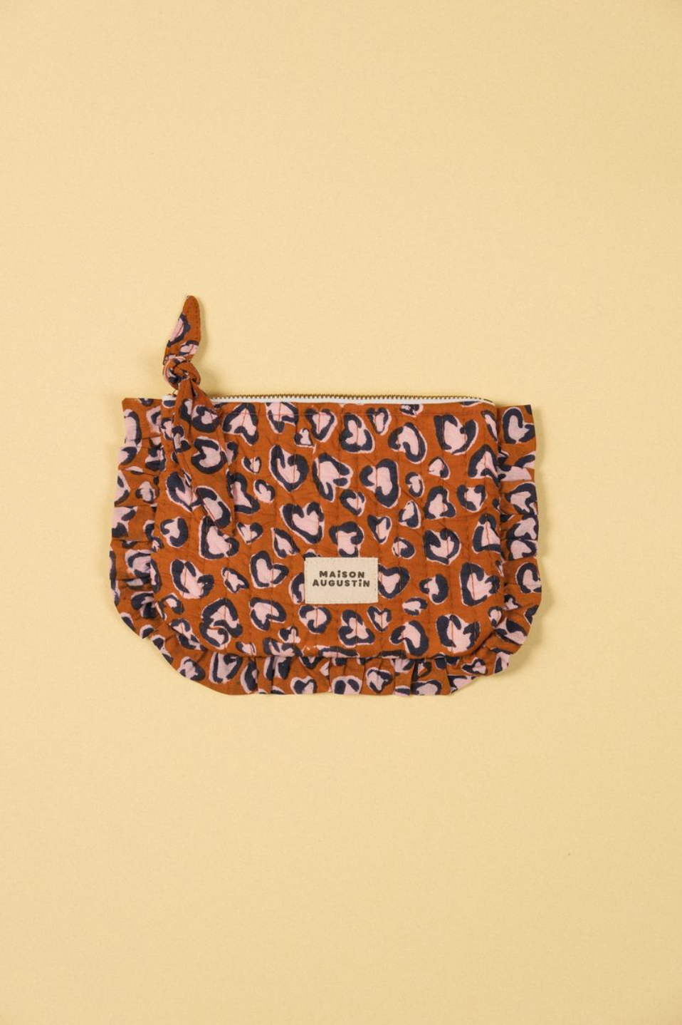 Maison Augustin - Wholesale Pouch - Women's - Small Leo Camel Pouch0