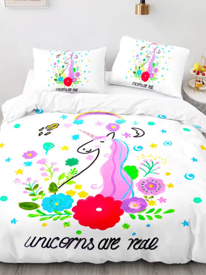 Sleeping Unicorn Bedding Set for wholesale by Cuddlio Austraia