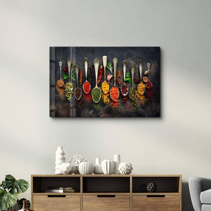 Artdesigna KG - Wholesale Art Print - Indian Spices | Glass Wall Art1
