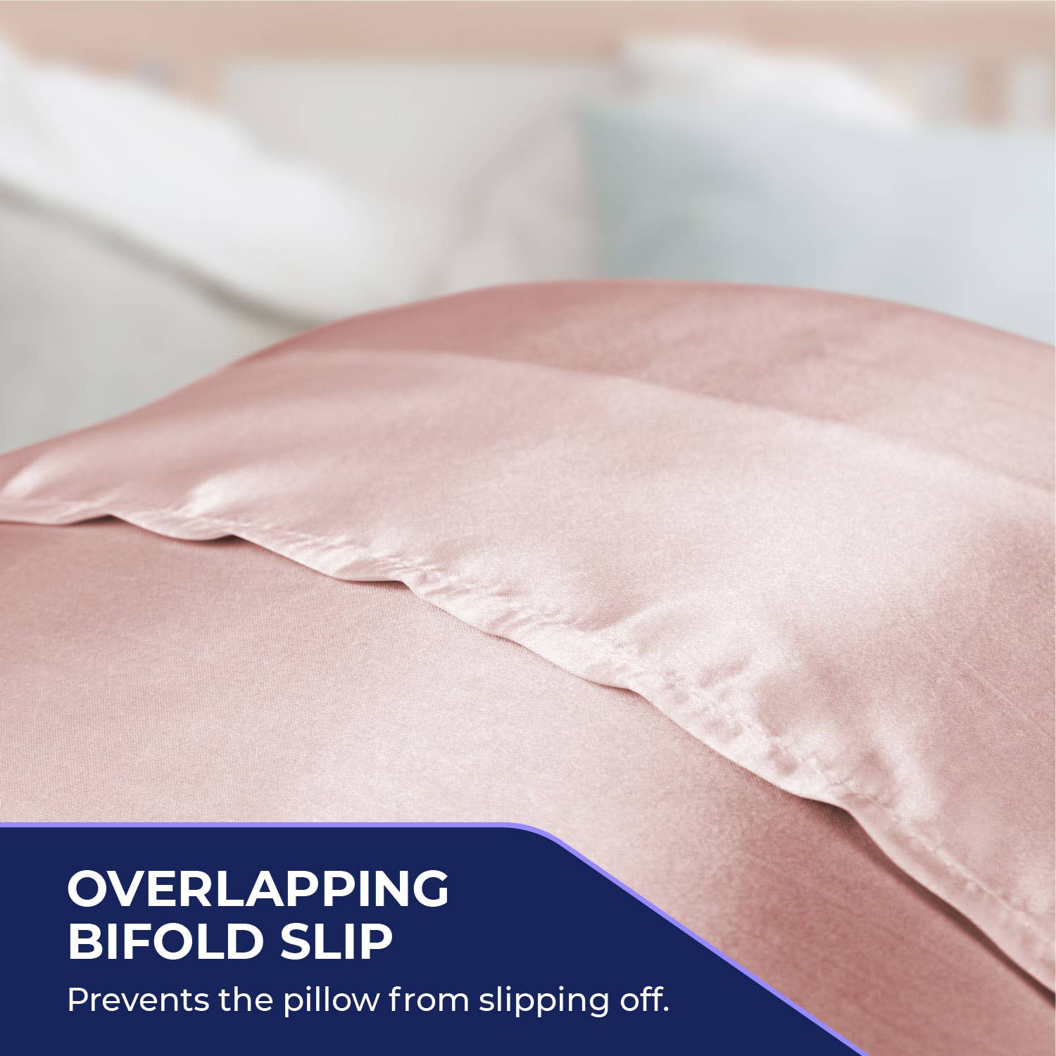 Lindo - Wholesale Bedding pillowcase/sham - Mercer Studios Satin Pillowcase - 26in x 20in - Smooth Hair7