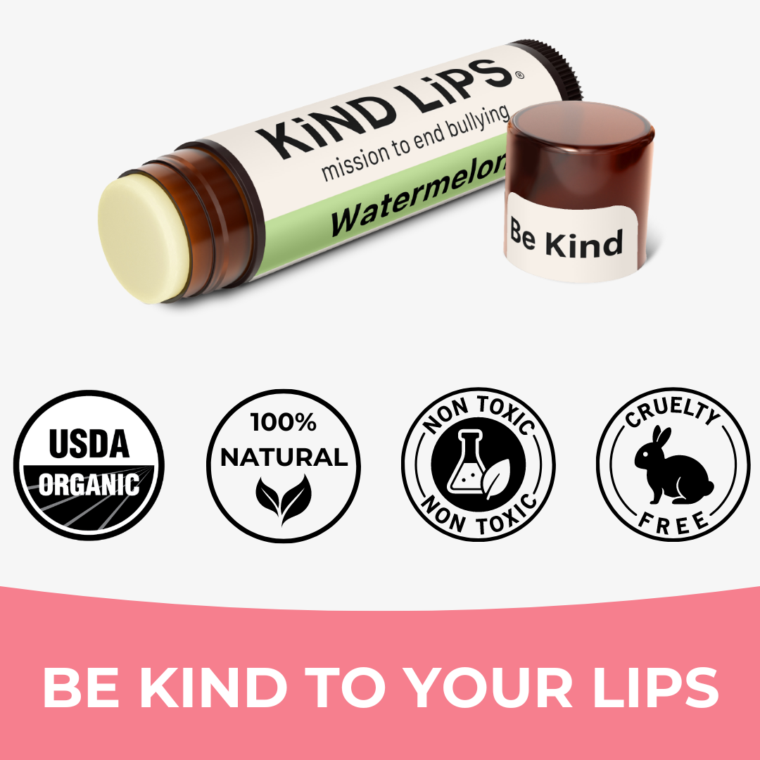 Kind Lips - Wholesale Lip Balm - Watermelon Lip Balm, Organic, Natural, Clean, 10 Pack Calm7