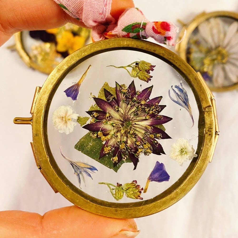 Elsker Creations – Engroshandel 3D-vægkunst – Mini rammer med pressede blomster4