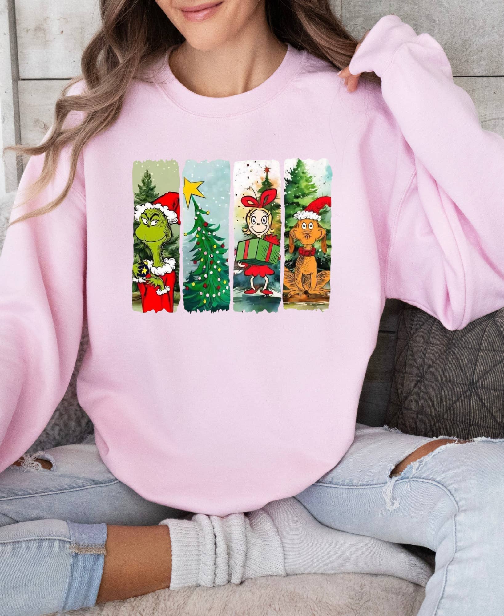 Farm Life Crafting - Wholesale Graphic sweatshirt – Women’s - Christmas
