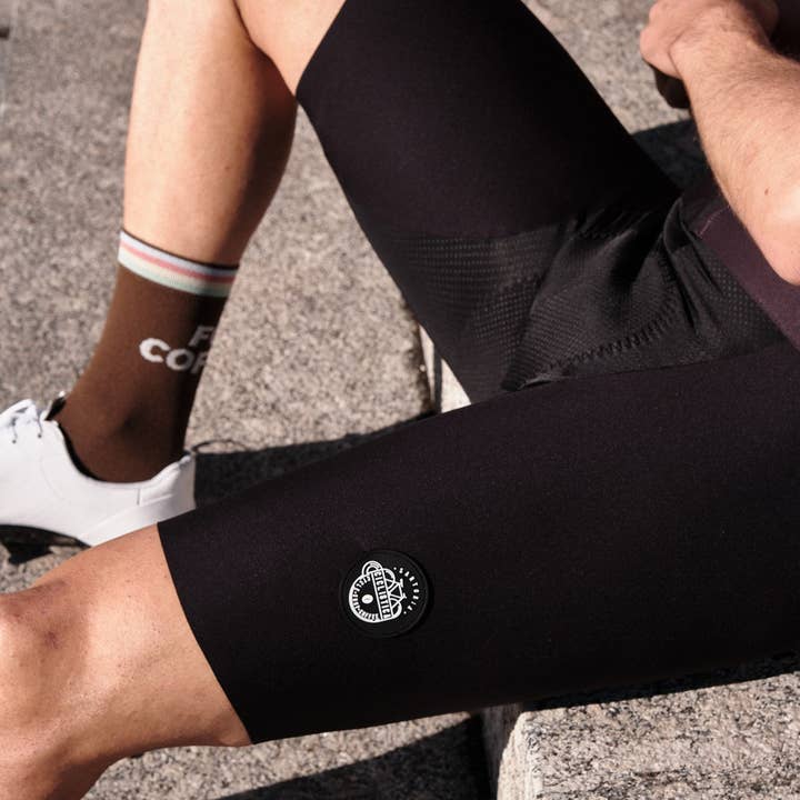 Aero road bib - Black for wholesale by Sartoria Ciclistica