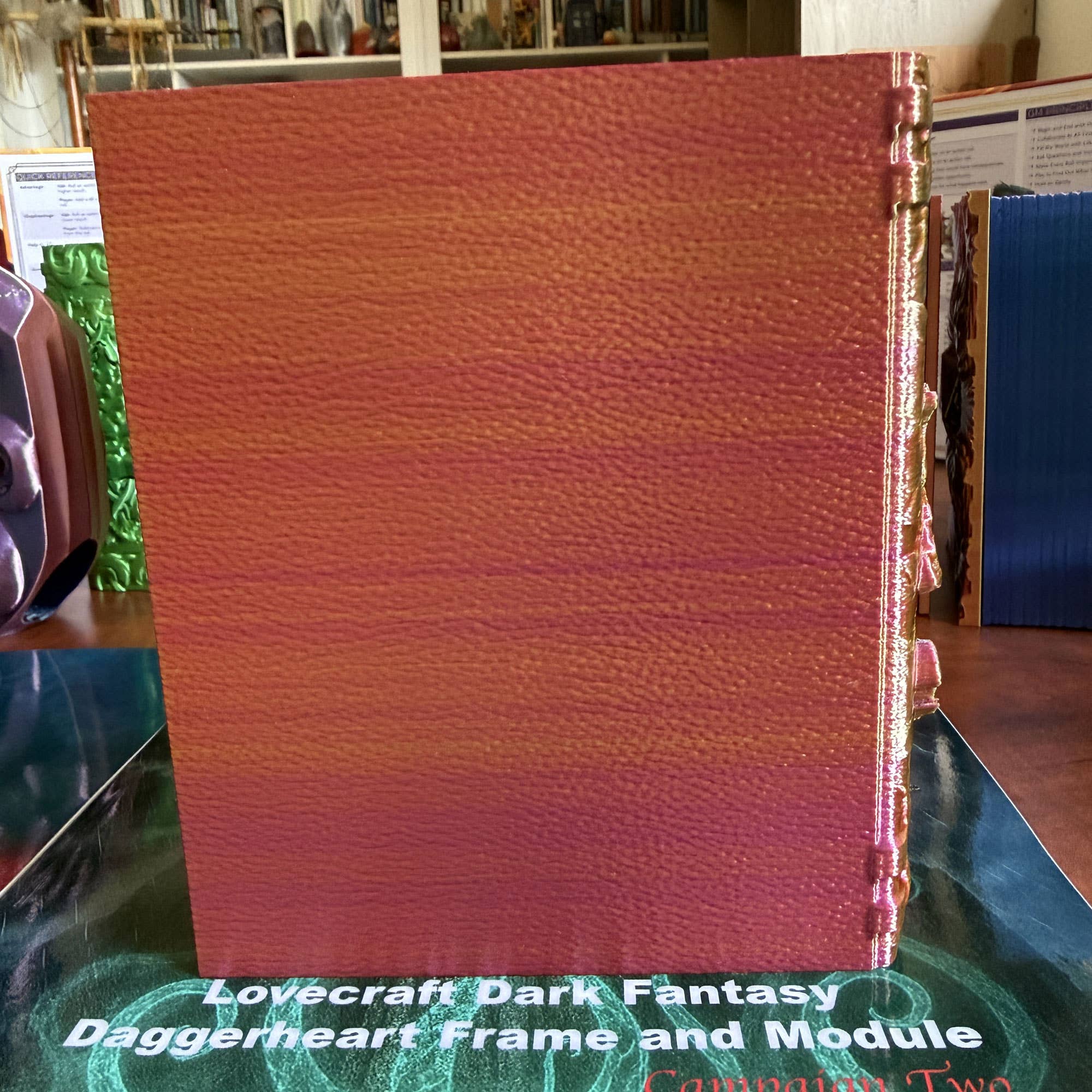 American Carver LLC - Wholesale Dice - Fey Dragon Reforged Tome: TTRPG, MTG, Pokemon, D&D Gaming!3