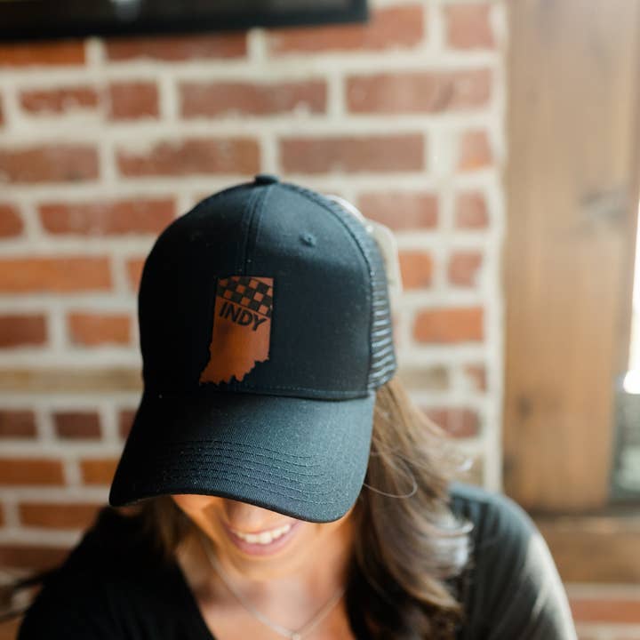 Left Grain - Wholesale Baseball Cap - Unisex - Indy Racing Trucker - Curved Bill7