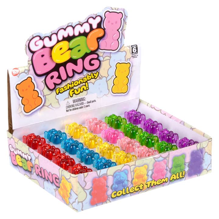 La Luna Bella - Toys - Wholesale Classic Toy - Kids - Yummy Bear Ring - LLB Toys4