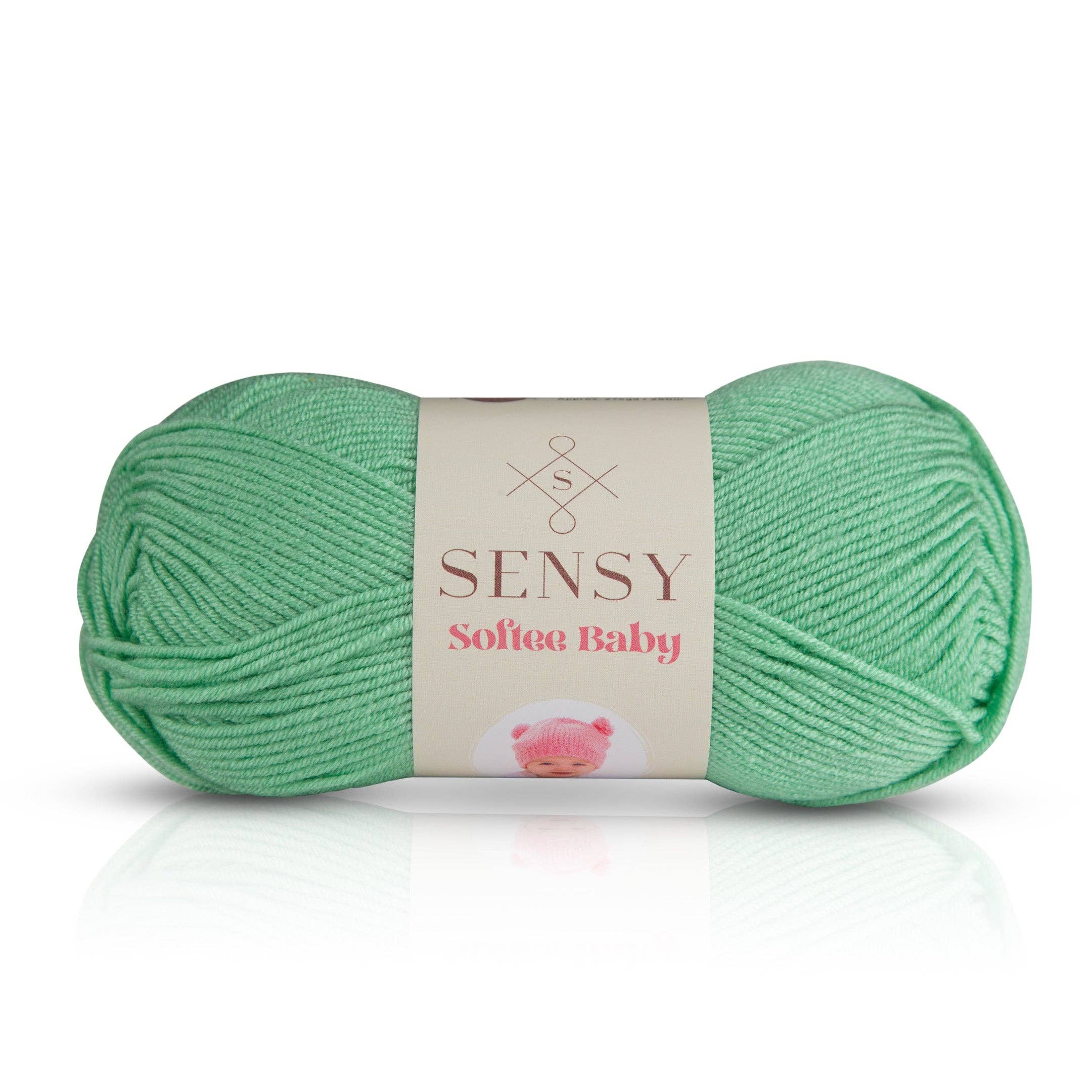 Sensy – wholesale Garn – Sensy Softee Babygarn, 3,5 oz, 275 meter, Gauge 3 Light24