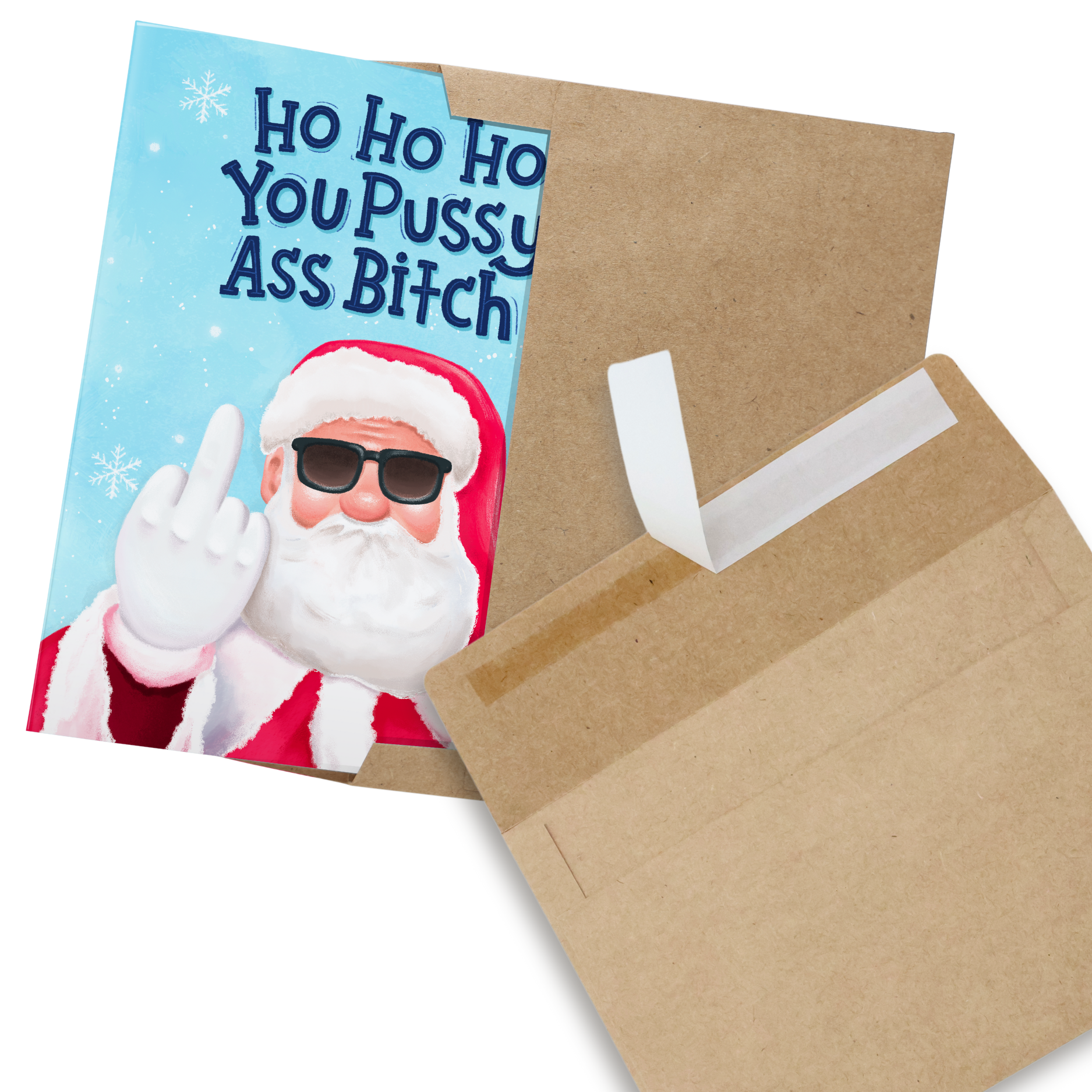 Sleazy Greetings – wholesale Julkort – Din fega jävel6