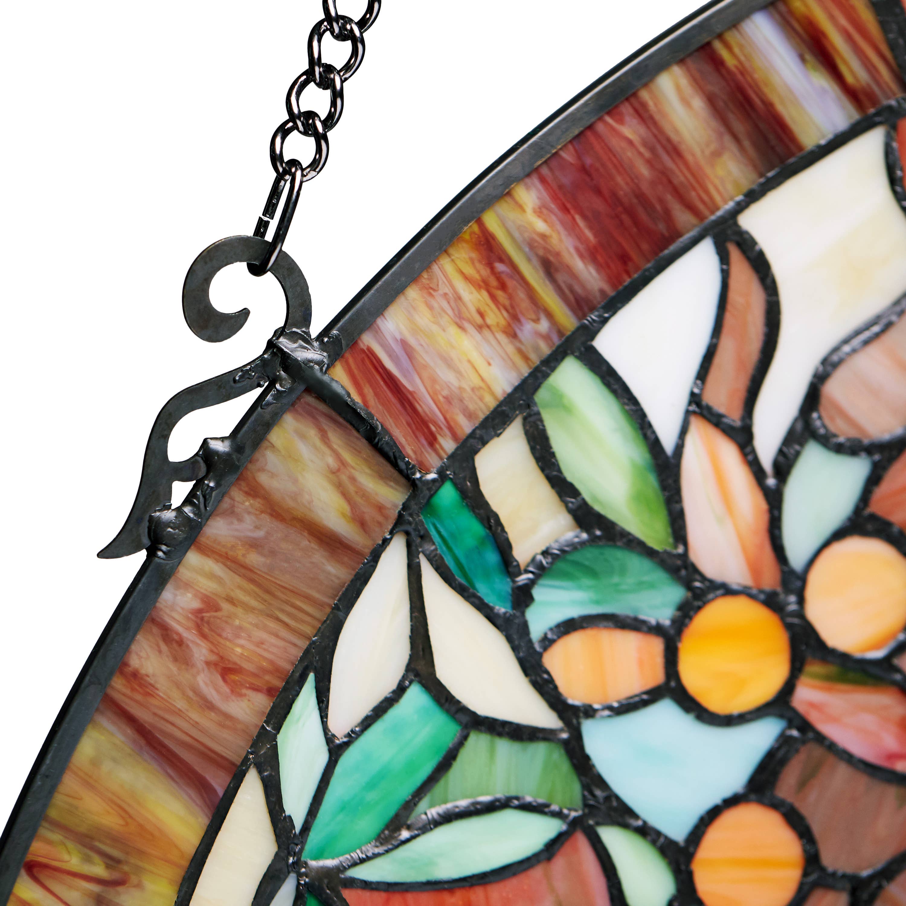 River of Goods - Vente Attrape-soleil - Panneau de vitrail Tree of Life de 24 po13