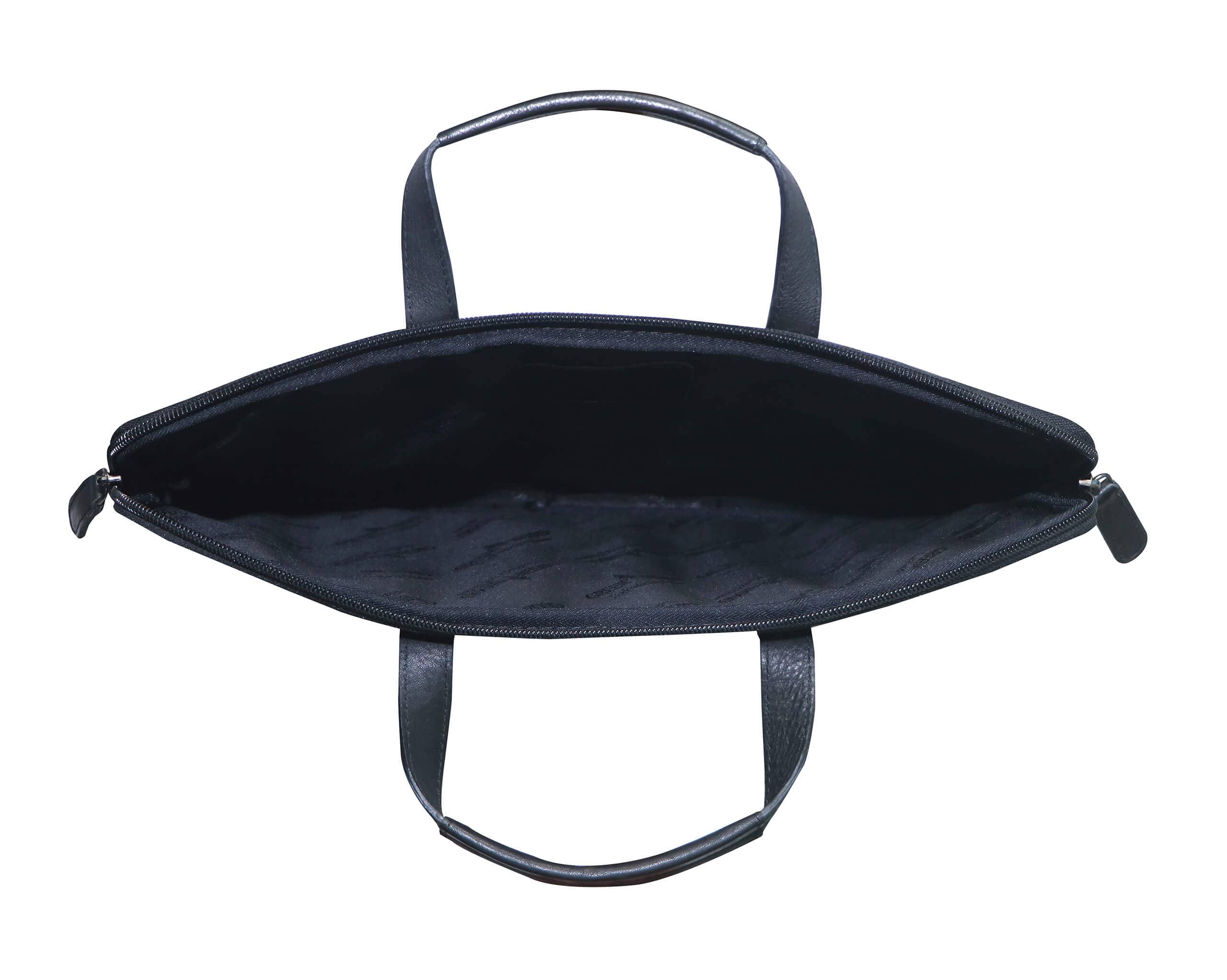 Greenwood – Mala para portátil - Unissexo por atacado – Greenwood Fred bolsa de couro para laptop de 17 polegadas com alça removível23