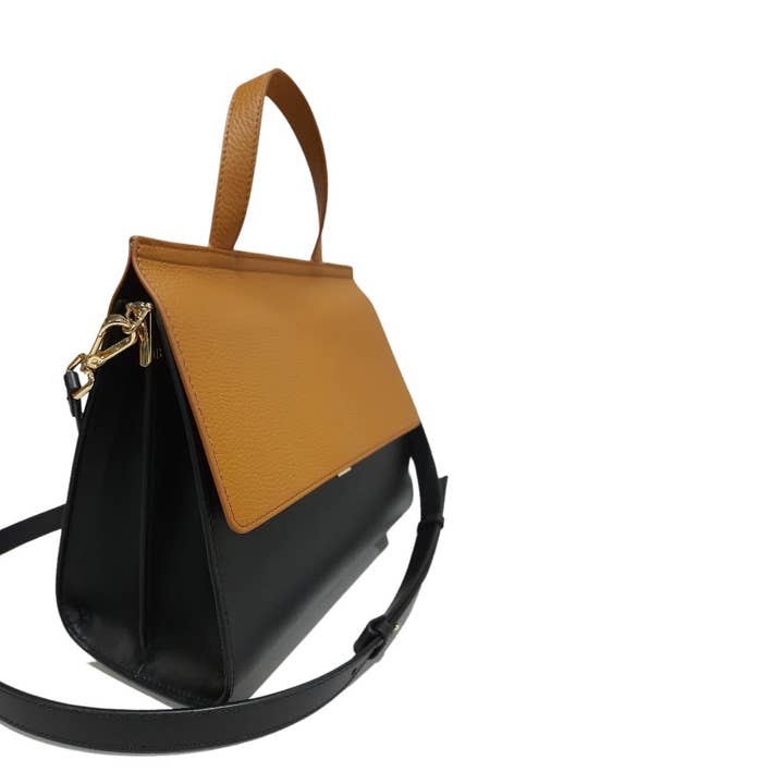 M84U - Wholesale Top Handle Bag - Women's - New! Mrs. Maisel Bag 2021 black-brown1