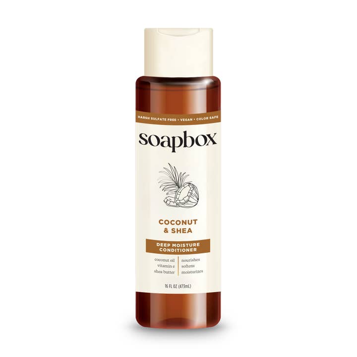 Coconut & Shea Deep Moisture Conditioner for wholesale by soapbox