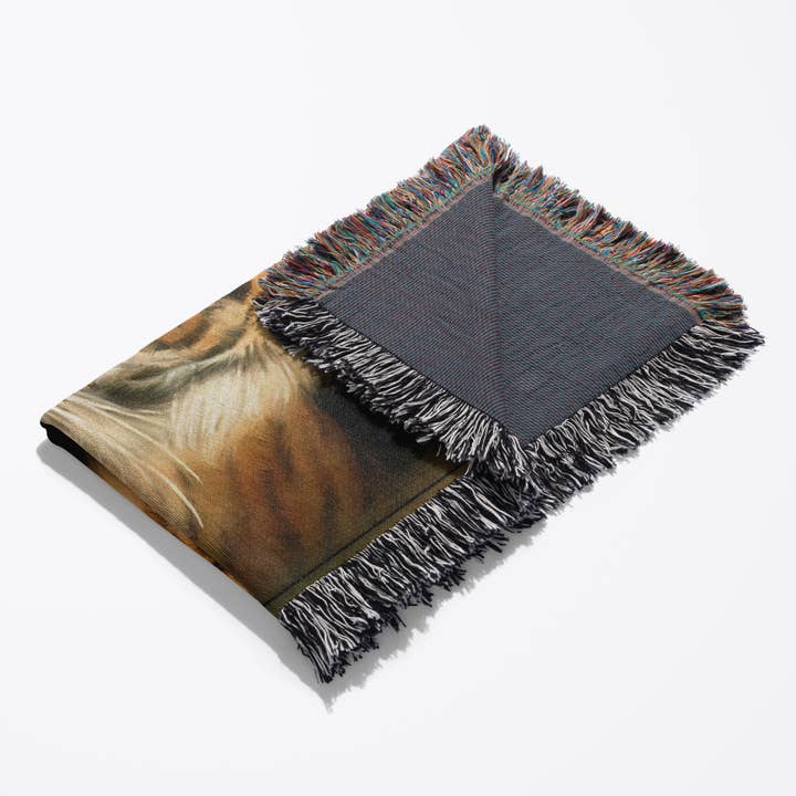 3dRose - Vente Plaids - 3dRose, Portrait d'un tigre, Couverture3