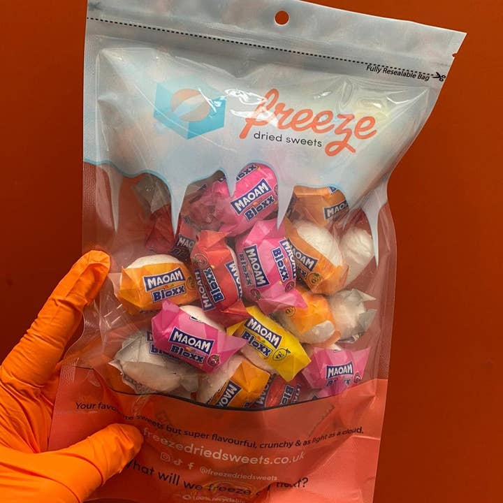 Freeze Dried Sweets - Vendita all'ingrosso Caramelle dure - Maoam Bloxx - Caramelle Liofilizzate - Senza Glutine e Latticini