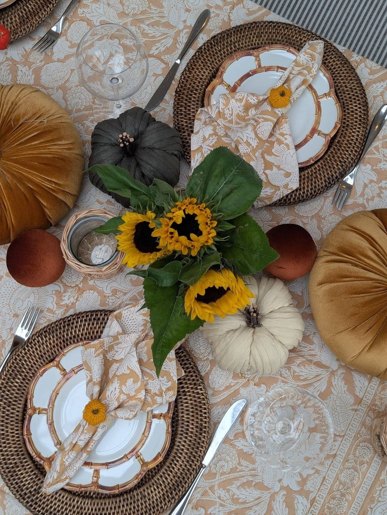 LNH EDIT - Wholesale Dinner & Cloth Napkin - Mabel Napkins, Set of 42