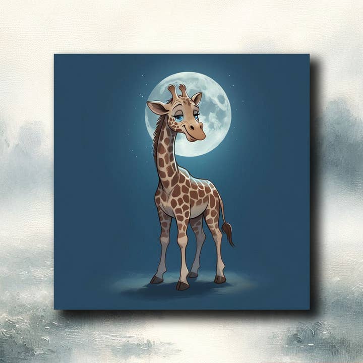 Calamita per frigorifero a forma di giraffa - acquisto d'impulso, prodotto ad alto margine per la vendita all'ingrosso da parte di frostedgrey