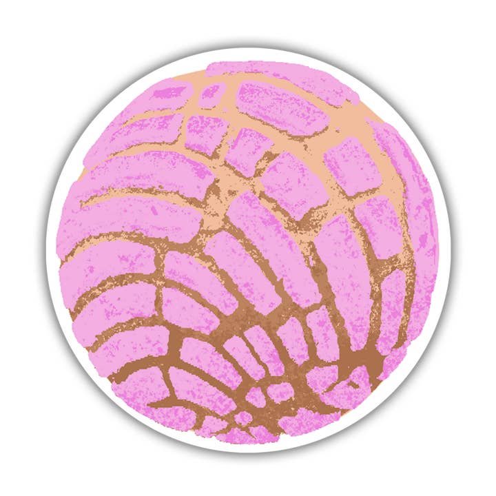 Pink Concha Mexican Vinyl Sticker and other Purchase Wholesale concha pillow. Free Returns & Net 60 Terms on Faire trending on Faire.