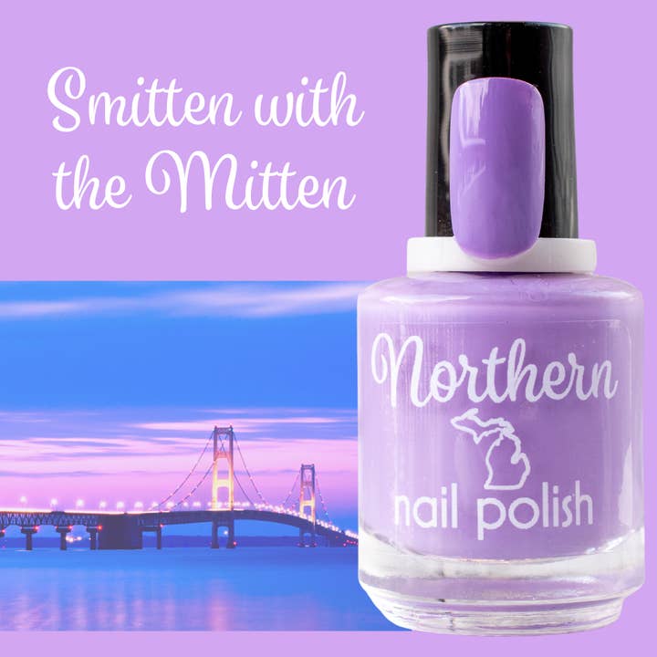 Smitten Mitten ~ Nail Polish Vegan Non-Toxic Cruelty-Free for wholesale by Northern Nail Polish