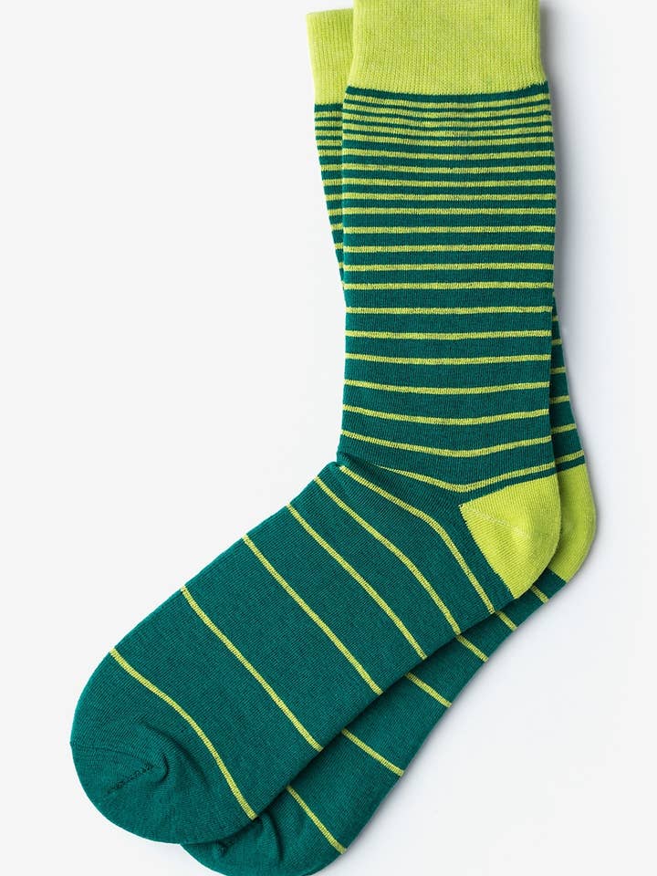 Calzino Villa Park Stripe Sock Genius di WildTies per la vendita all'ingrosso da parte di Wild Ties