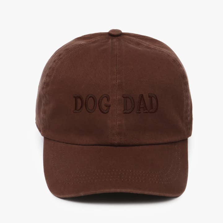 David And Young - Wholesale Baseball Cap - Men's - LCAP413 - Dog Dad Tonal Embroidered On Vintage Wash Cap1