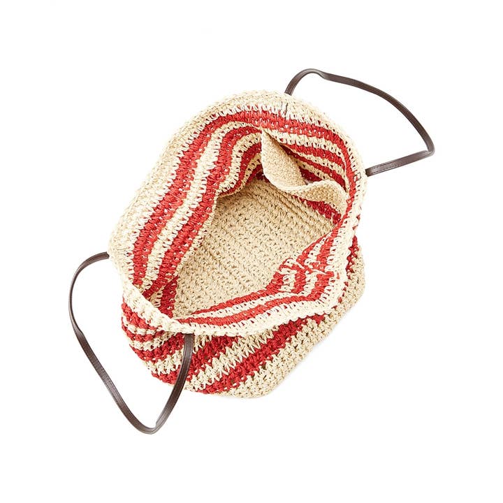 DNMC - Wholesale Tote Bag - Women's - Large Straw Beach Bag - 5 Colors!