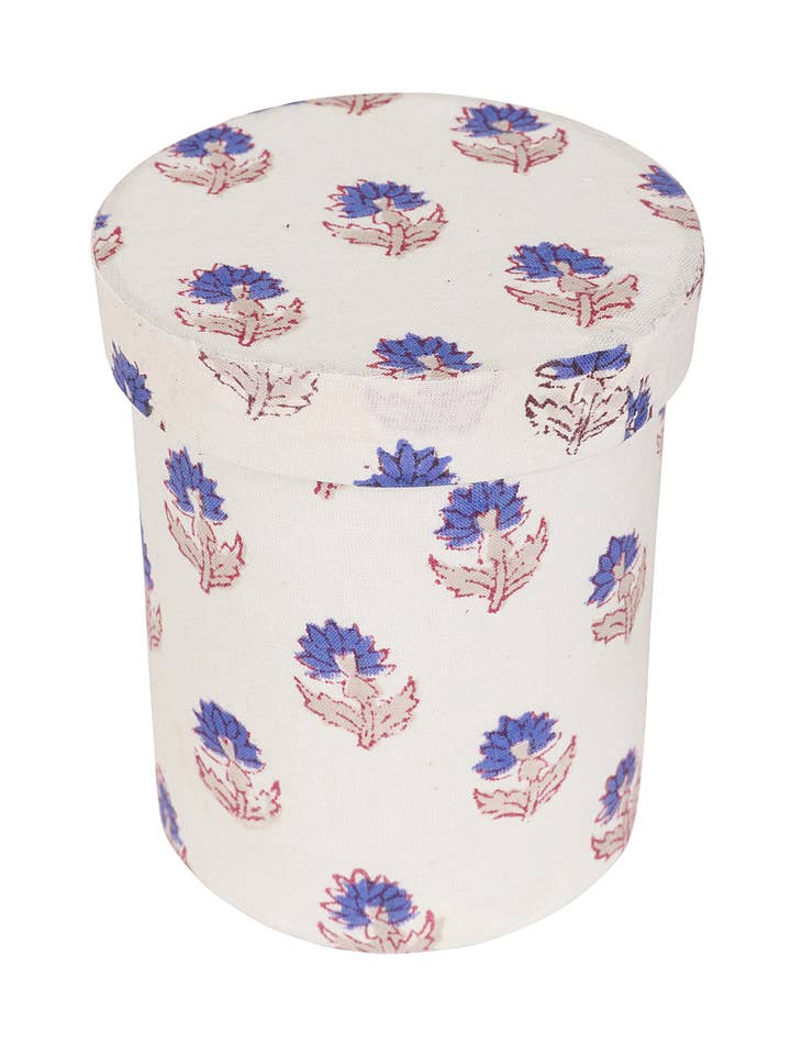 Blue Floral Pen Pot Holder for wholesale by Love Calixta