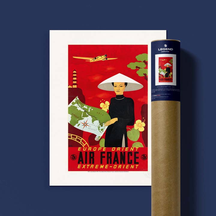 Oneart - Wholesale Poster - Air France Poster / Europe - East - Far East - AFL00121