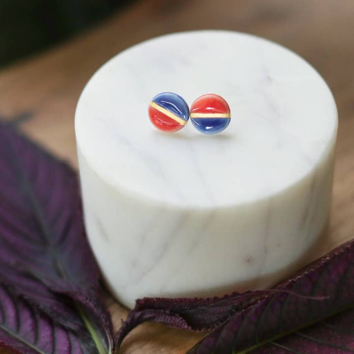 Remnant Studios - Wholesale Stud/Post Earrings - color block studs