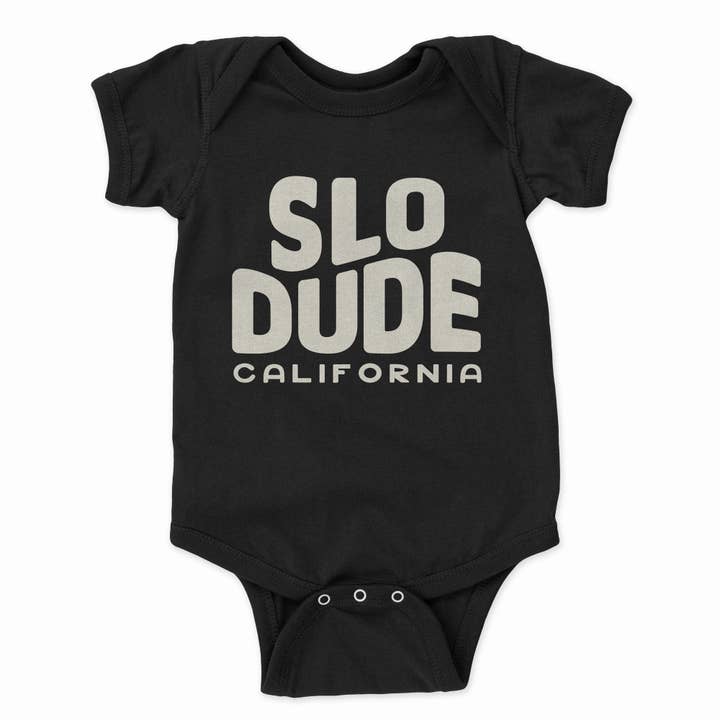 SLO Dude Onesie for wholesale by AnglinMade