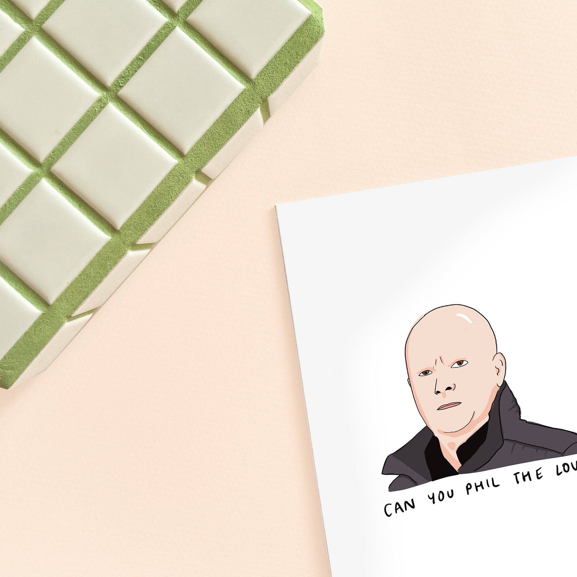Fab Gab - Wholesale Moederdagkaartje - Meme Eastenders-kaart - Phil Mitchell - Pun Moederdag - A63