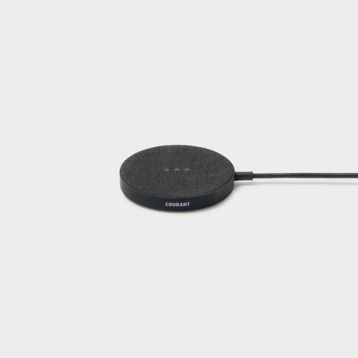 Courant - Wholesale Portable Charger - MAG:1 - Essentials Linen Wireless Charger (Magnetic)