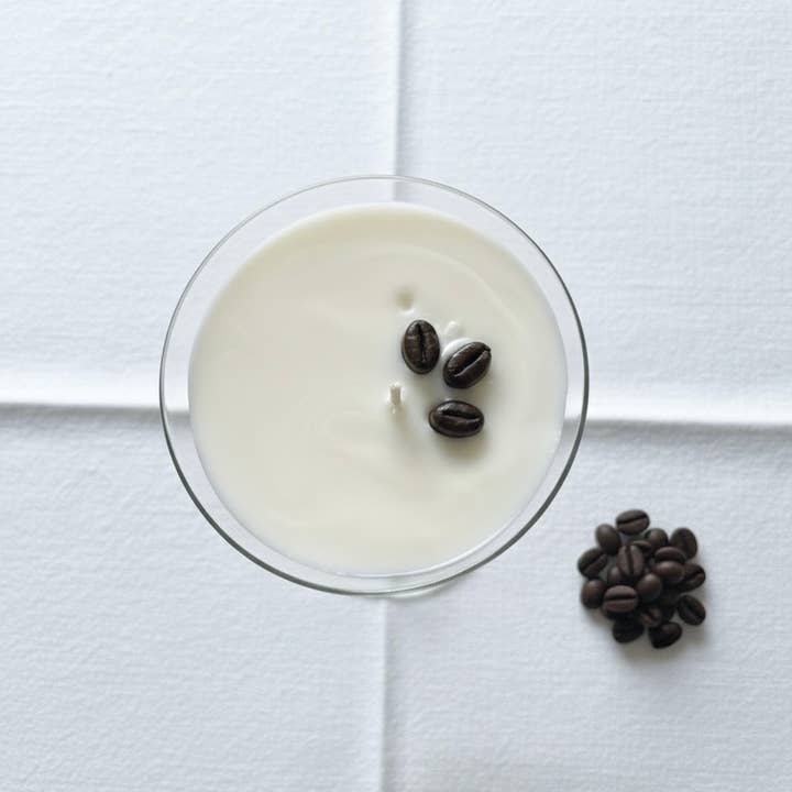 The Twisted Wick - Wholesale Jar/Filled Candle - Just Brew It – Espresso Martini Candle (8oz)1