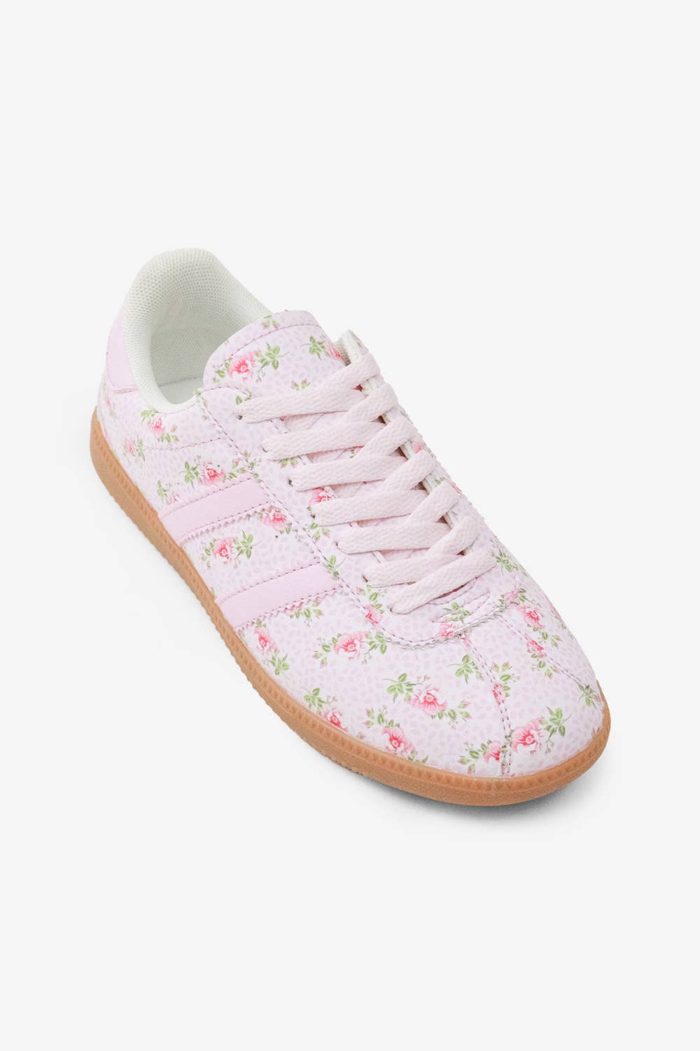 Lemonade Shoes – Engroshandel Lifestyle sneaker - Dame – EXPRESSO BEAN - [ÅBEN STØRRELSE] Blomstrede Sneakers - Hurtig Forsendelse ✈️20