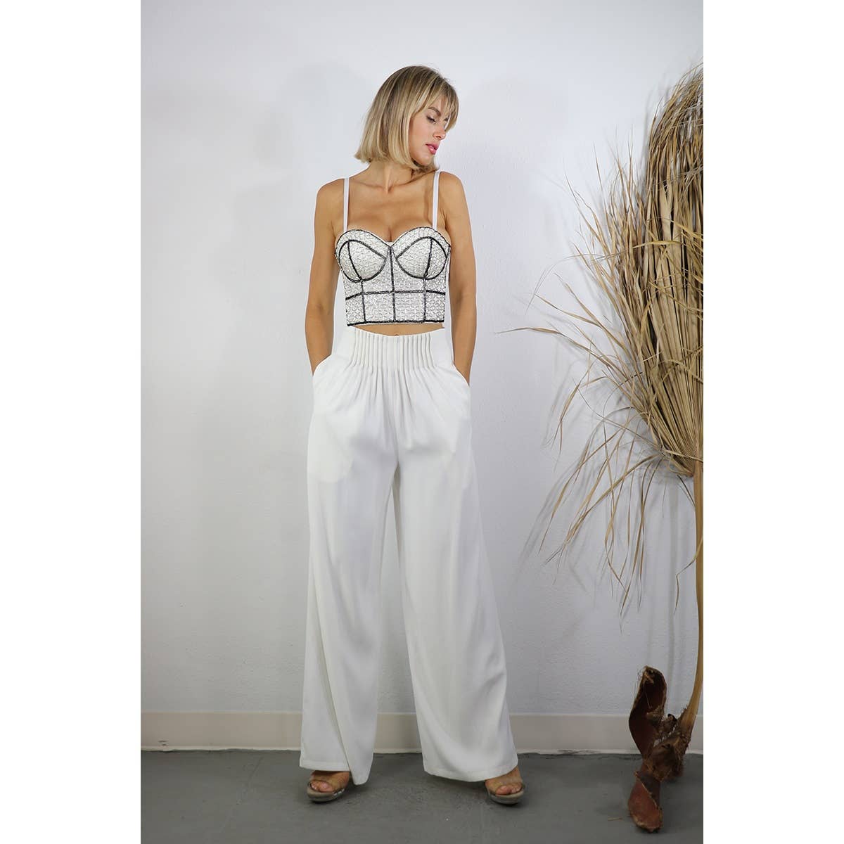 Mulla - Wholesale Bustier - Women's - RHINESTONE BUSTIER26