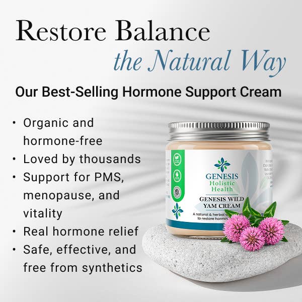 Genesis Holistic Health - Wholesale Healing Salve/Balm/Cream - Wild Yam Hormone Cream™1