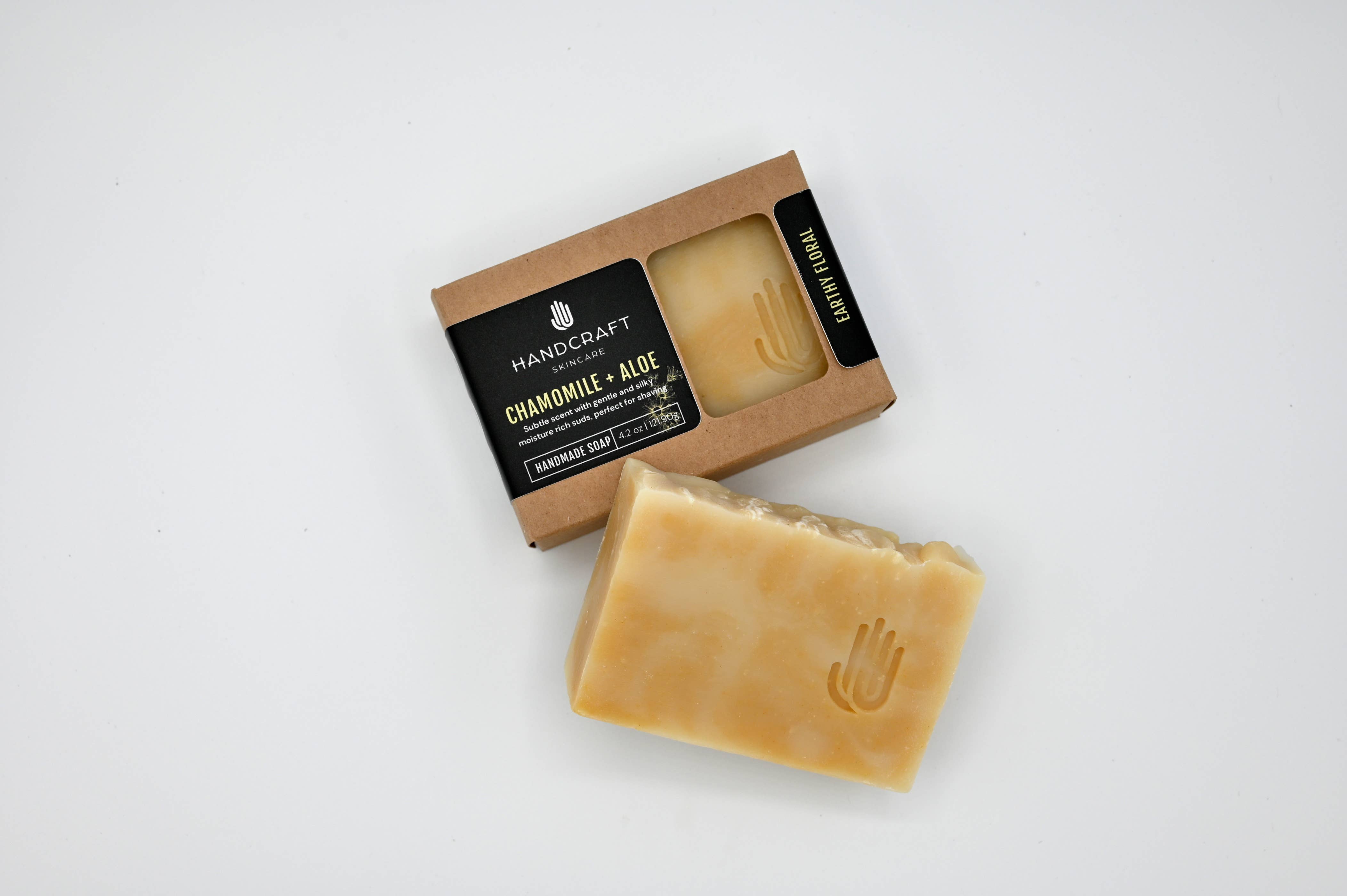 HandCraft Skincare - Wholesale Bar Soap - Chamomile + Aloe Soap4