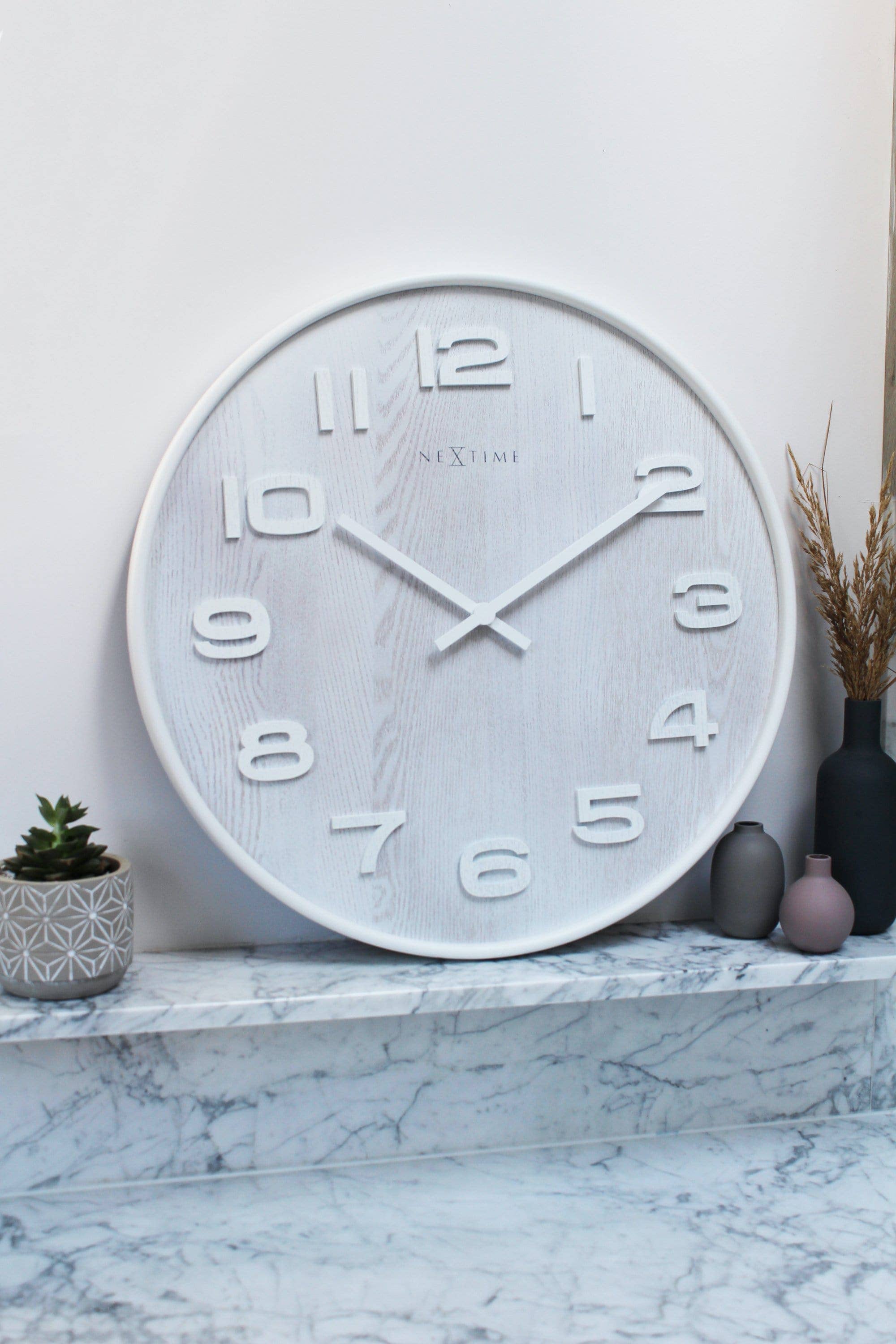 NeXtime - Wholesale Wall Clock - Wall clock -  35 cm - Wood - 'Wood Wood Medium'4