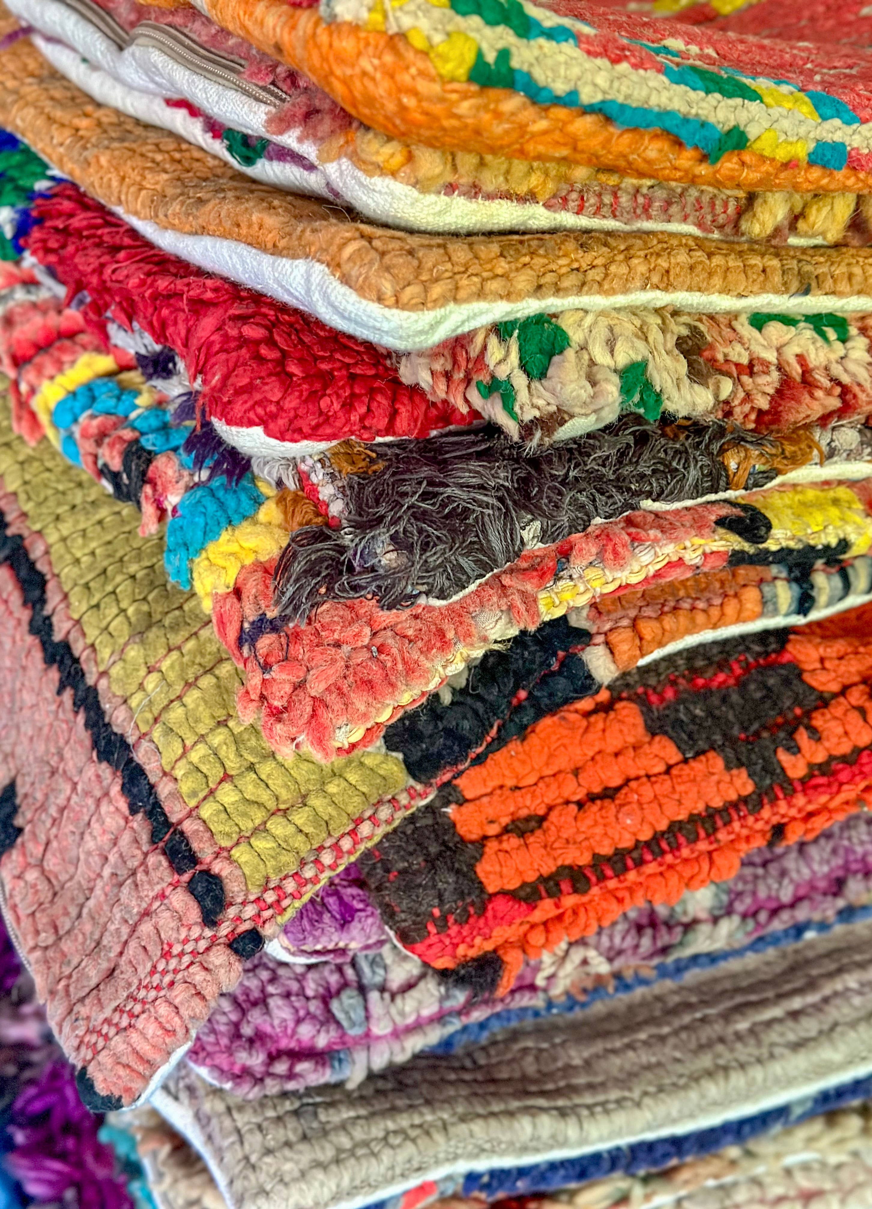 SOUK in the CITY - Vendita all'ingrosso Fodera cuscino decorativo - Set promozionale di 10 federe riciclate berbere8