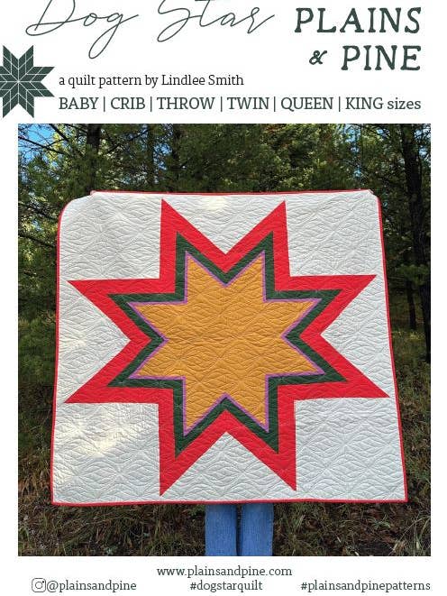 PP-19 Padrão de Colcha Estrela do Cão por atacado de Plains and Pine