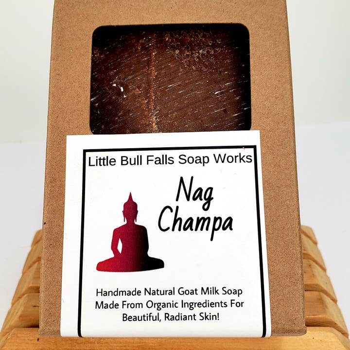 Little Bull Falls Soap Works - Wholesale Bar Soap - Nag Champa Goat Milk Soap