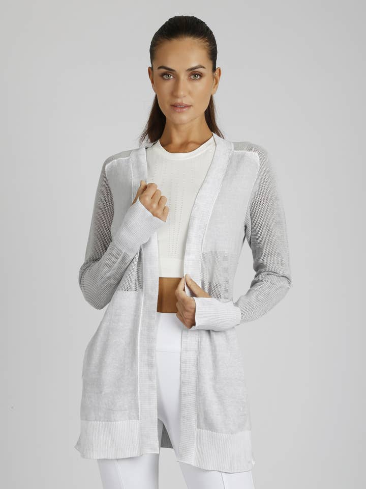 Huntress Sommer-Cardigan für den Großhandel von Blanc Noir