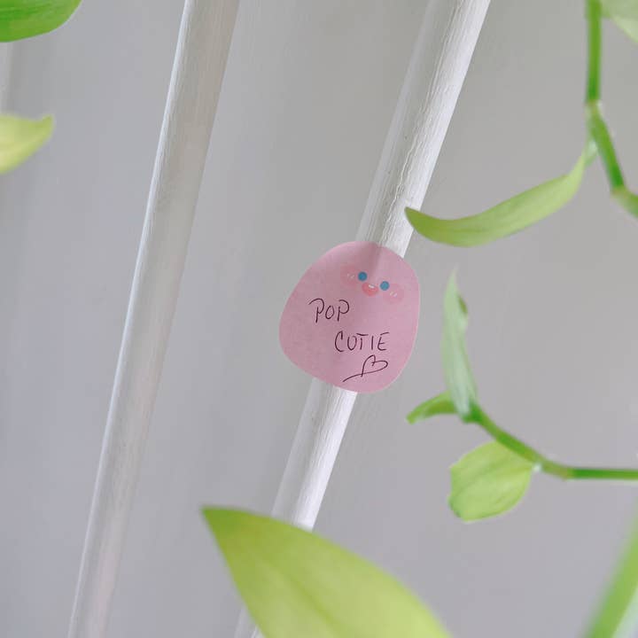 Pop Cutie Accessories & Gifts - Wholesale Stationery/Notecard Set - Small Pink Dot Stationery Set - Memo Pen - Stocking Stuffers3