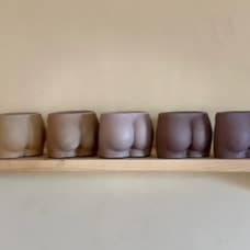 Queen City Crete - Wholesale Plant Pot - Mini Booty Planter