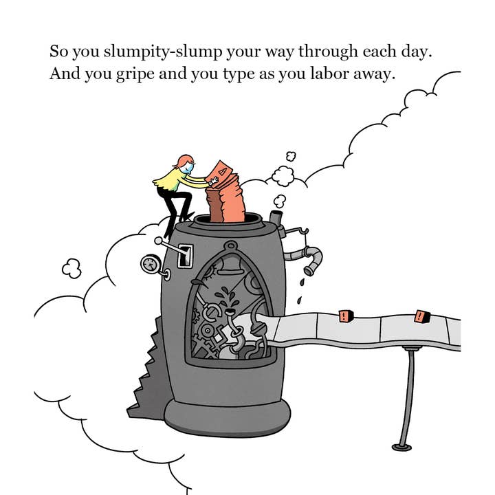 War and Peas - Wholesale Humor Book - Once Upon a Workday Signed Book (English)7