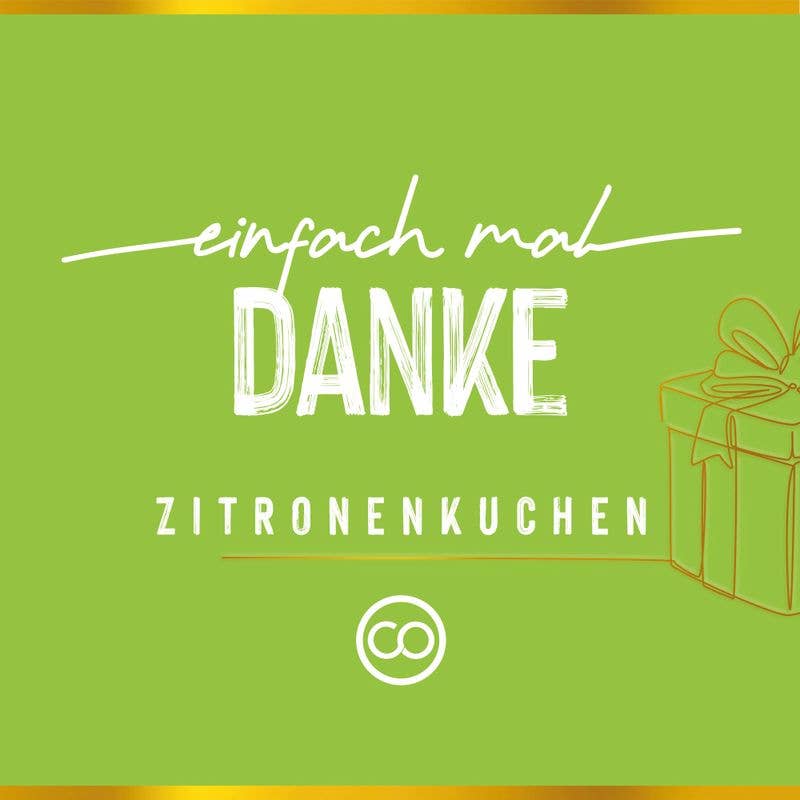 COSTOLUTO - Wholesale Cake - just say THANK YOU / lemon cake / 130g / PU 31